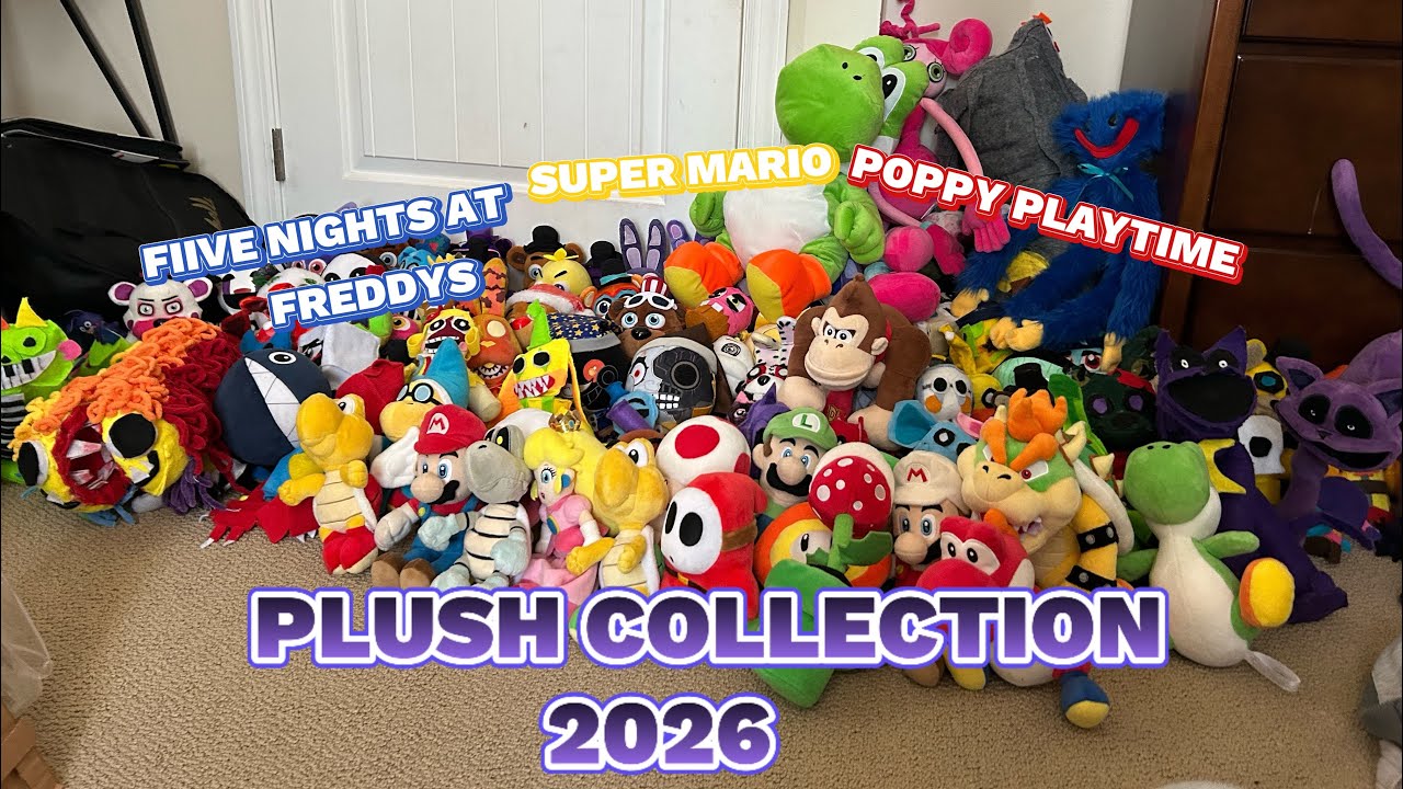 Вся моя коллекция плюшевых игрушек 2026 года!