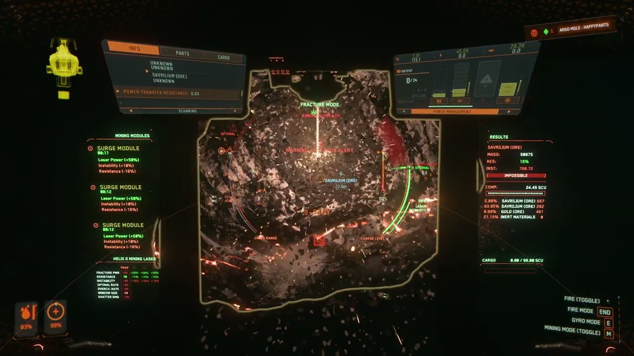 Star citizen solo mole 4.7 - 50k Savrilium with Sabir