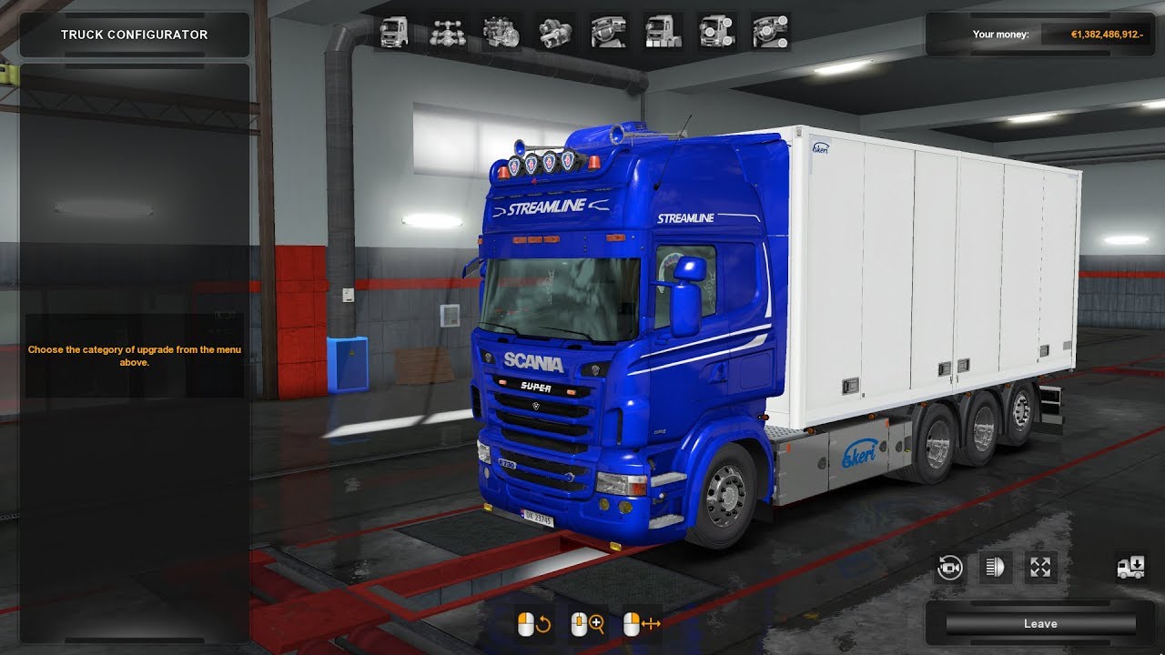 ETS 2-1.34 Tandem addon Scania RJL - 6 Series