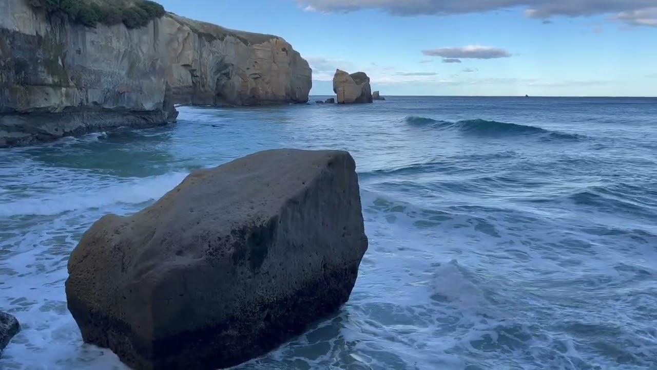 Tunnel beach, &lrm;⁨Te Waipounamu/South Island⁩, ⁨Dunedin⁩, ⁨New Zealand⁩