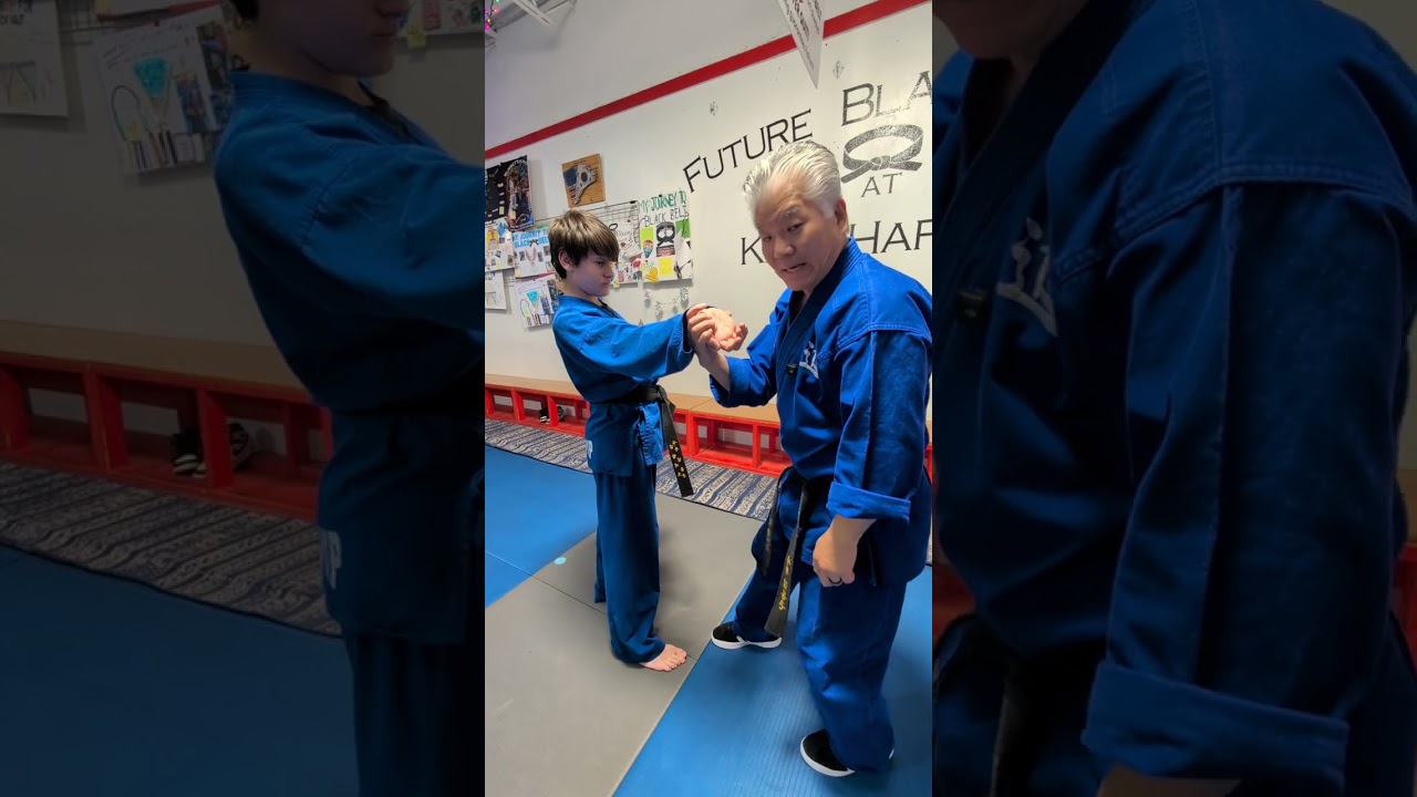 Kim's Hapkido Purple Belt Self Defense technique 