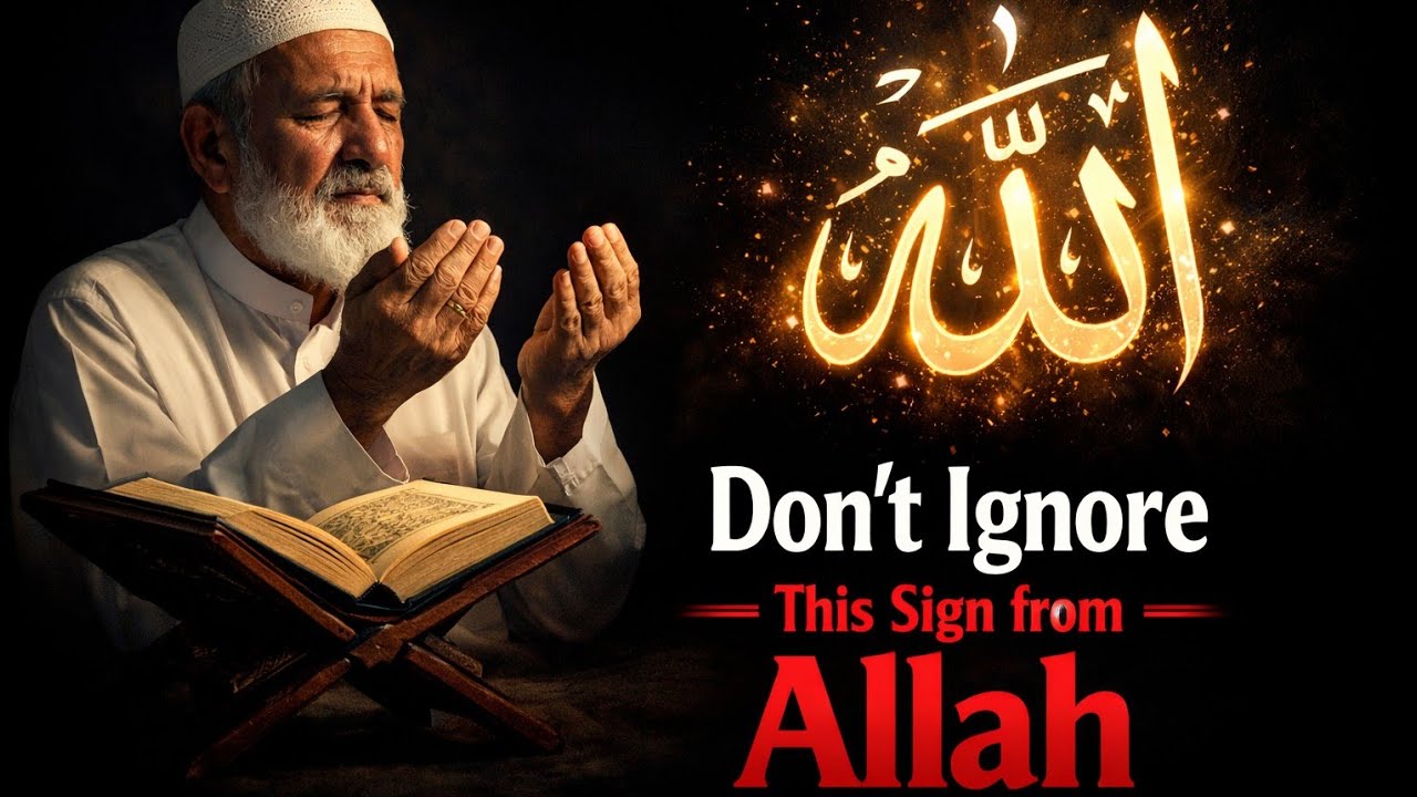 Don’t Ignore This Sign from Allah