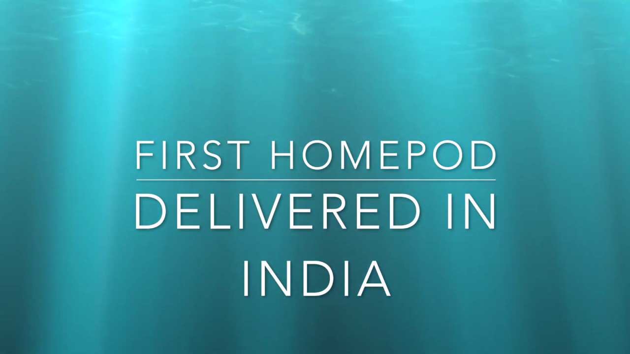 Apple HomePod in India