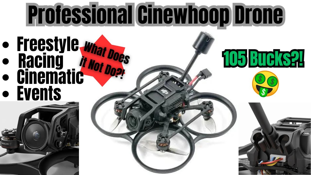Professional Drone For $105 Dollars 🤑 Plug & Play! Pavo20 Pro Does It All !!