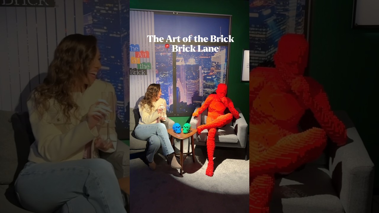 The Art of the Brick Exhibition 🤩 #feveruk #lego #artofthebrick #londonexhibtion #legoaddict