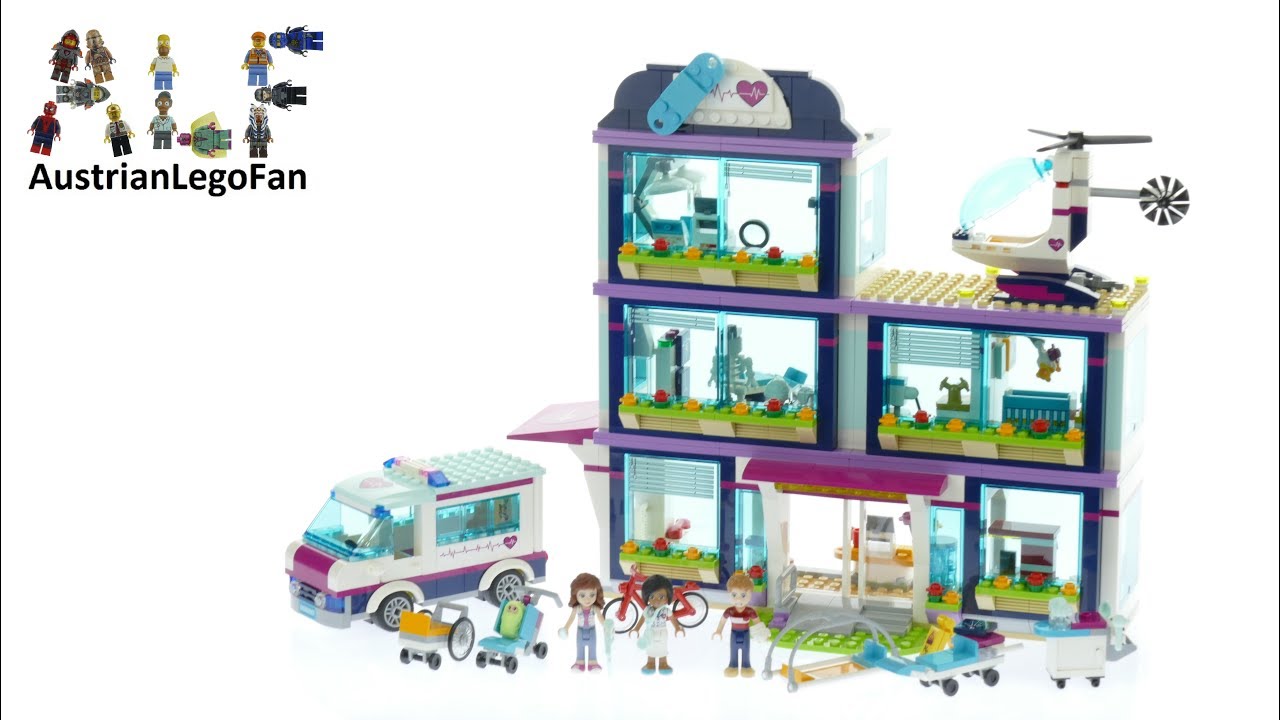 Lego Friends 41318 Heartlake Hospital Speed Build