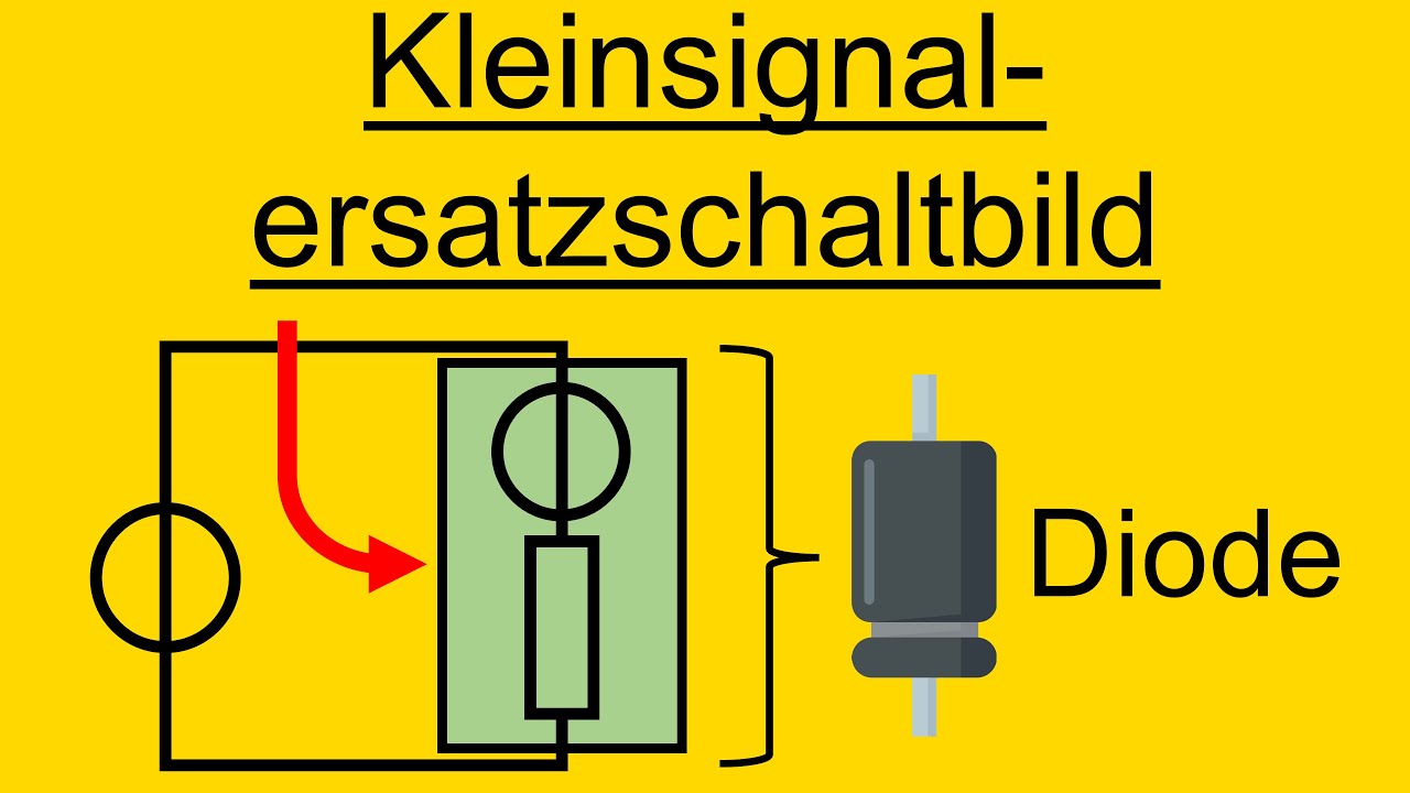Kleinsignalersatzschaltbild der Diode