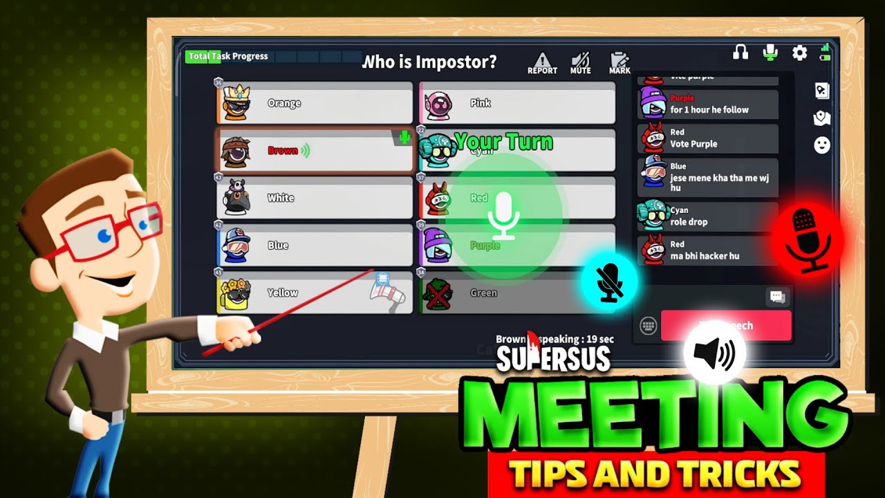MEETING TIPS & TRICKS SUPER SUS GAME IN HINDI |#supersus #tipsandtricks #mobilegame #virus