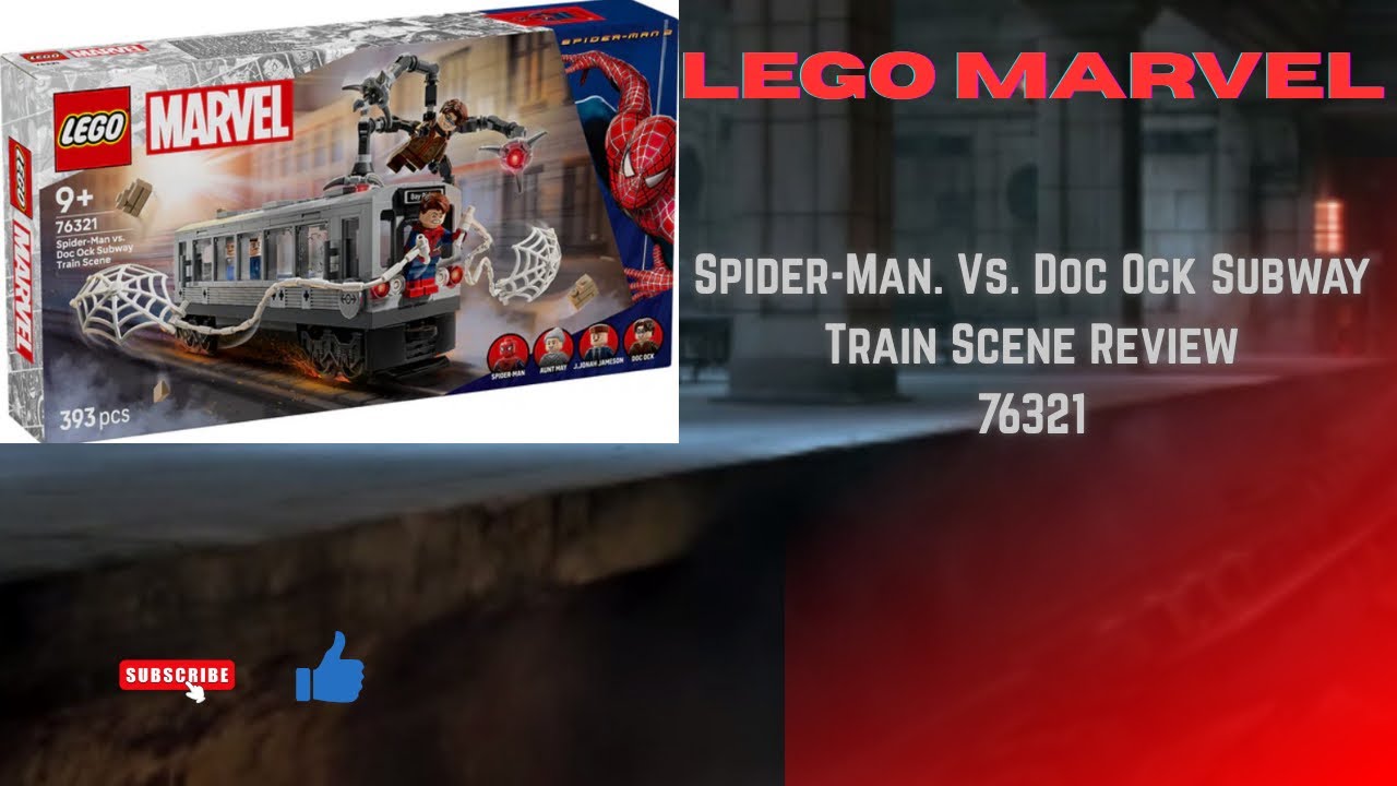 Обзор набора Lego Marvel: Человек-паук против Доктора Осьминога в метро | 76321 |