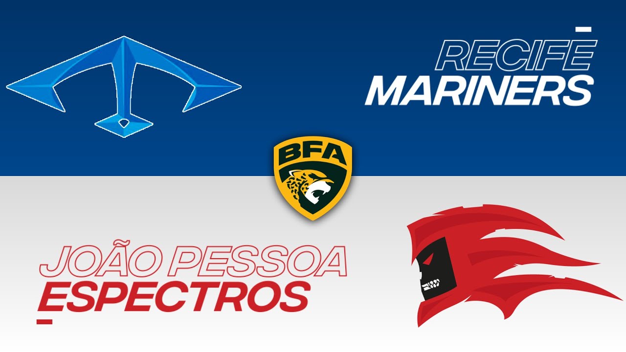 RECIFE MARINERS 34 X 13 JOÃO PESSOA ESPECTROS | BFA 1XBET 2023 | Melhores Momentos