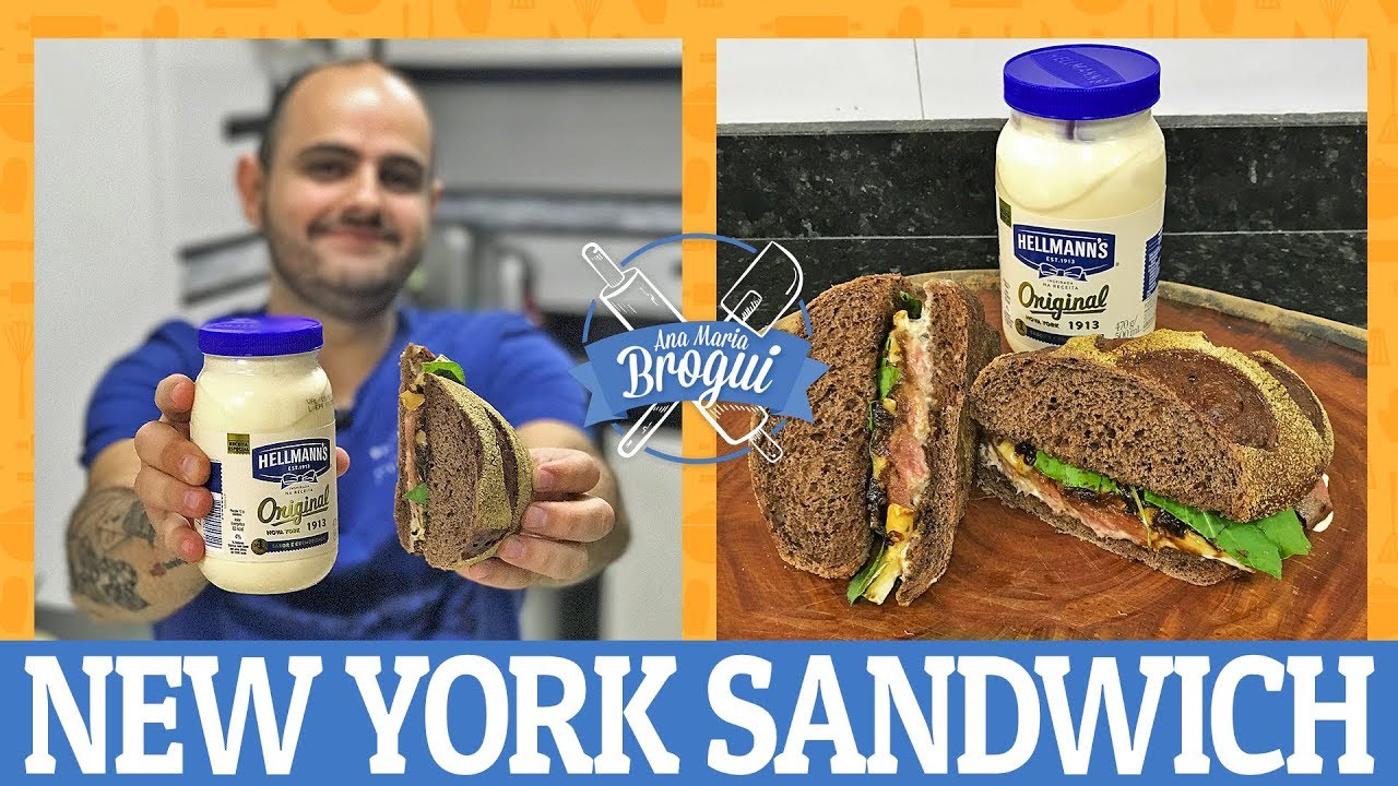 COMO FAZER UM DELICIOSO NEW YORK SANDWICH | #AnaMariaBrogui