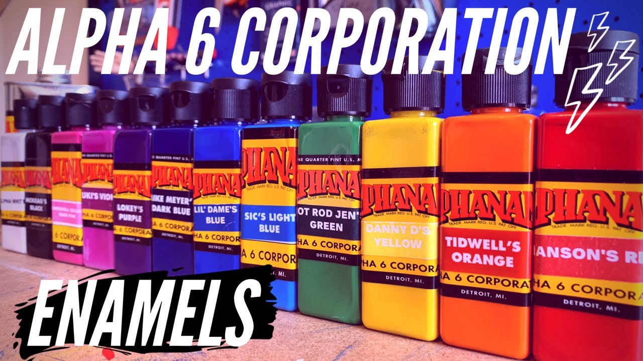 Unboxing Some Alpha 6 Corporation Enamels