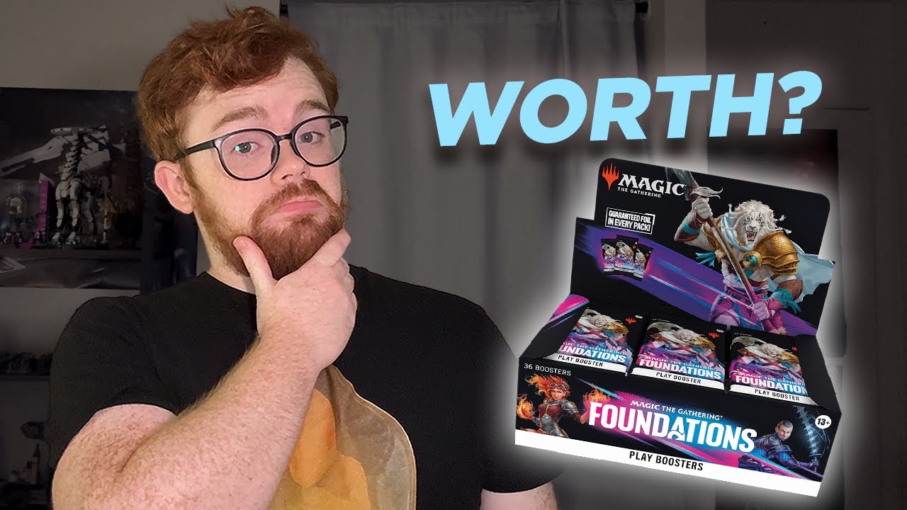 New Magic Player Opens Foundations Booster Box…