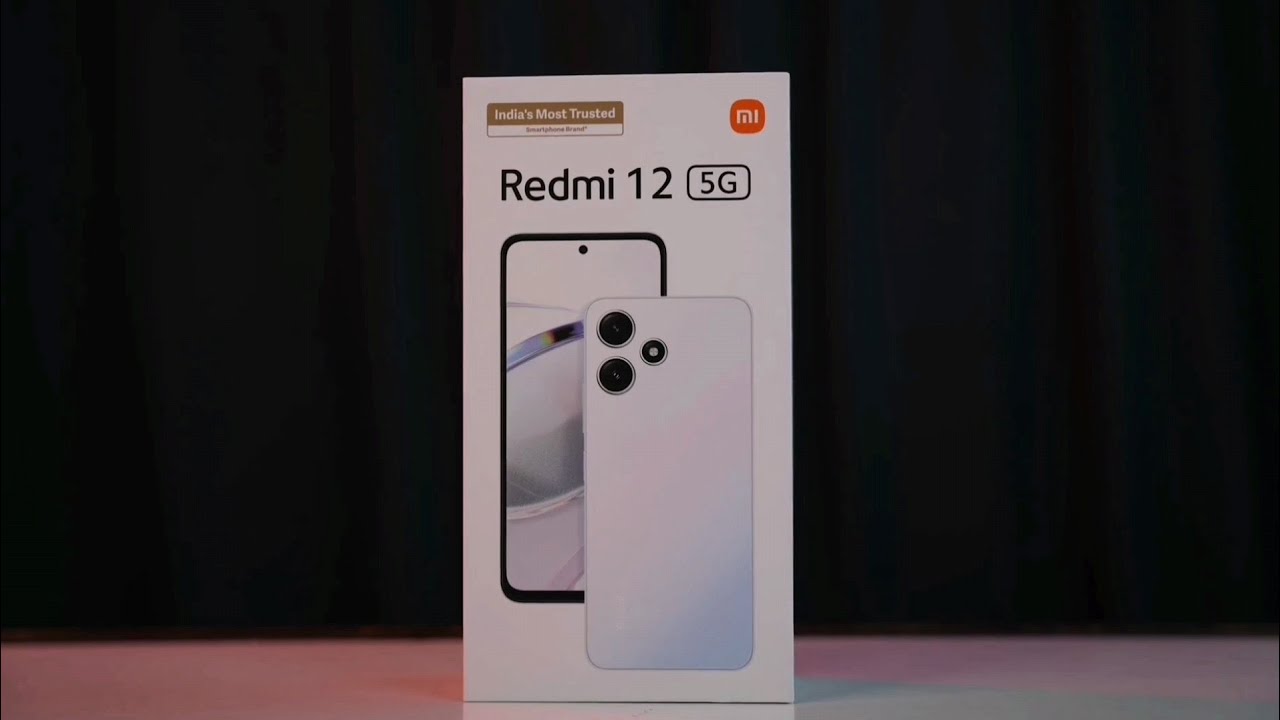 فتح صندوق وأستعراض مواصفات هاتف Xiaomi Redmi 12 5G