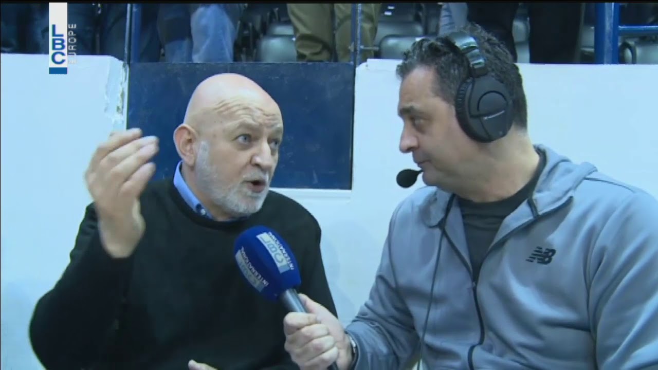 Champville v Homenetmen - Coach Ghassan Sarkis Interview