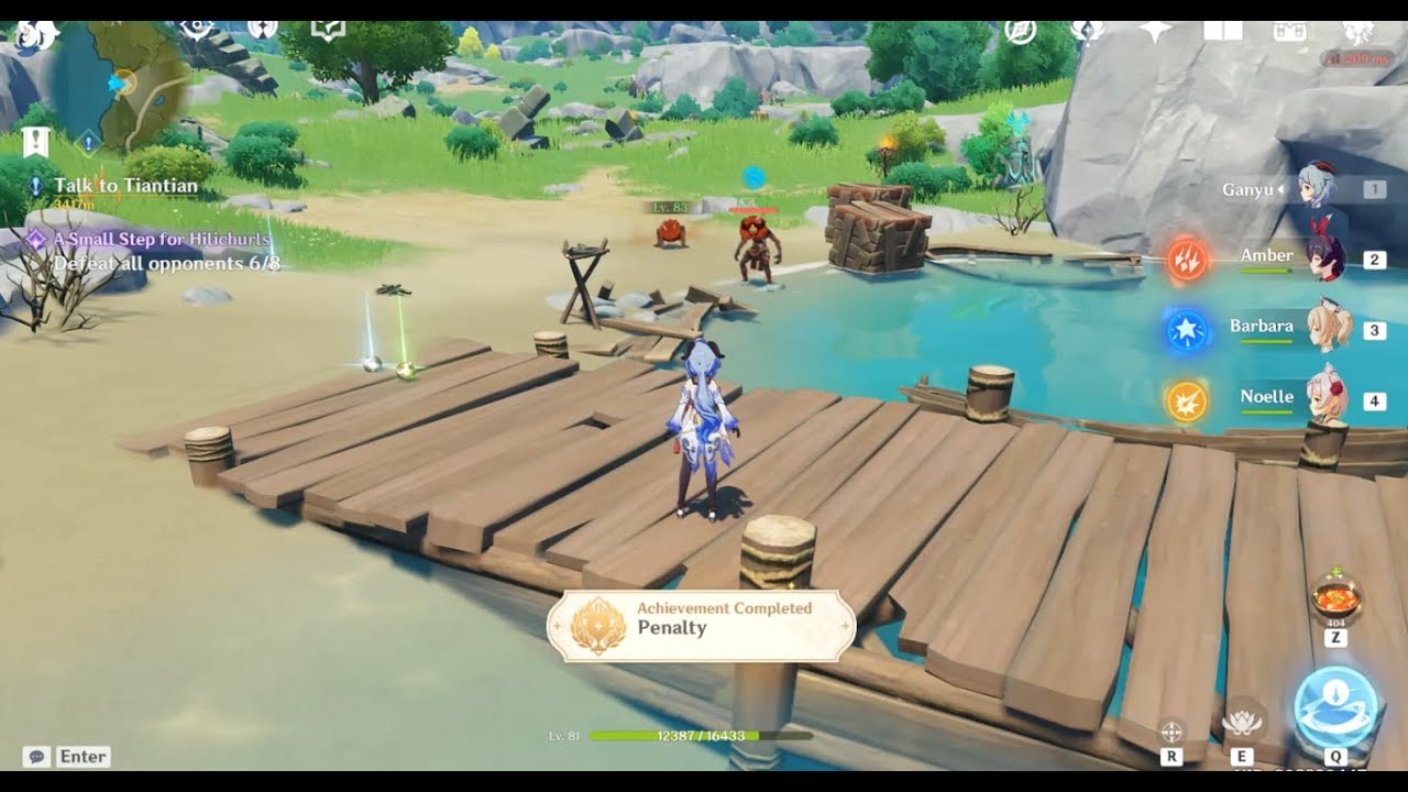 Genshin Impact New Hidden Achievment [ Penalty ? ]