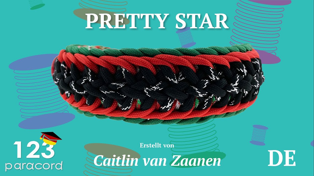 Pretty Star | Paracord tutorial DEUTSCH