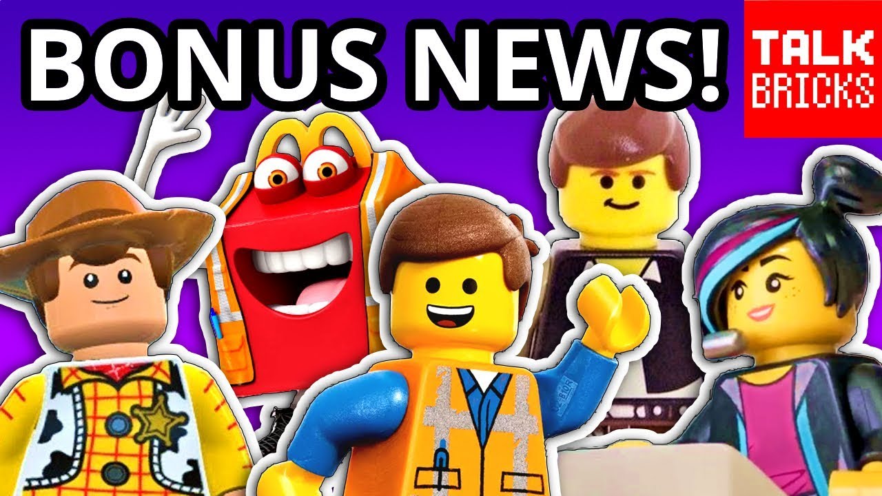 ДОПОЛНИТЕЛЬНЫЕ НОВОСТИ ОТ LEGO! LEGO Фильм 2! 20-летие &laquo;Звездных войн&raquo;! История игрушек 4! LEGO M...