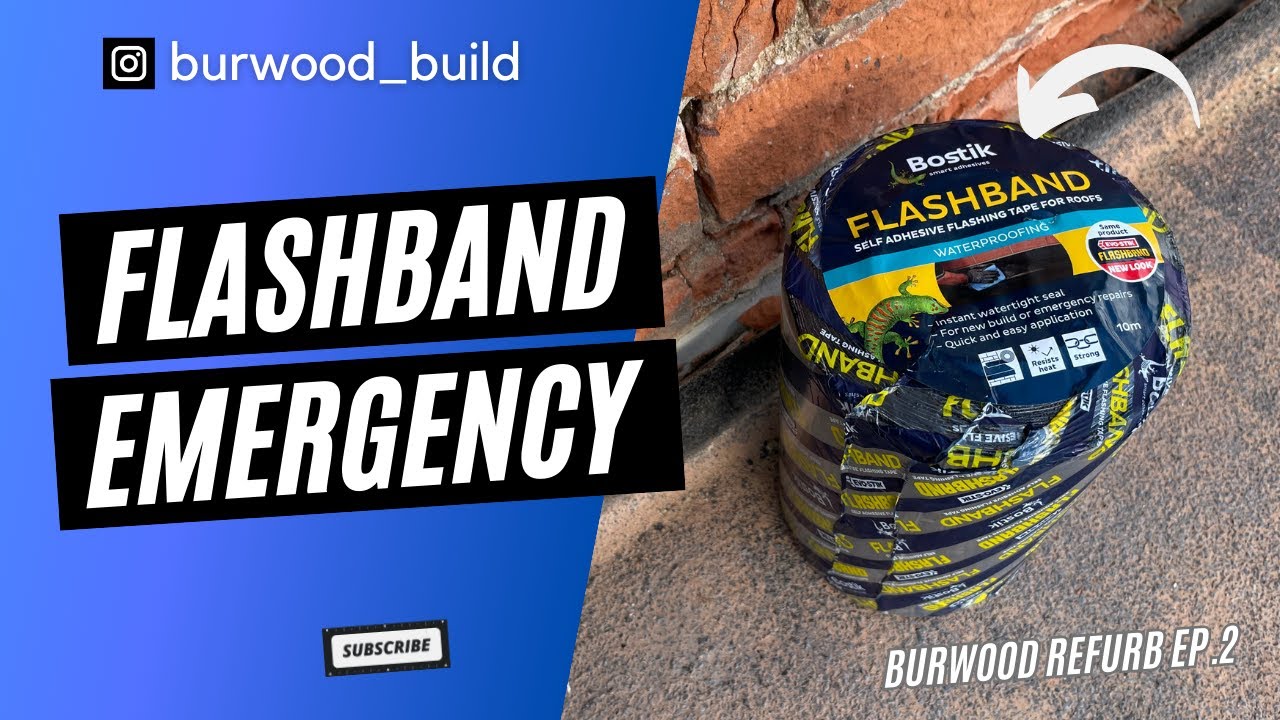 How to Apply Waterproof Flashing Tape - Burwood Refurb EP.2