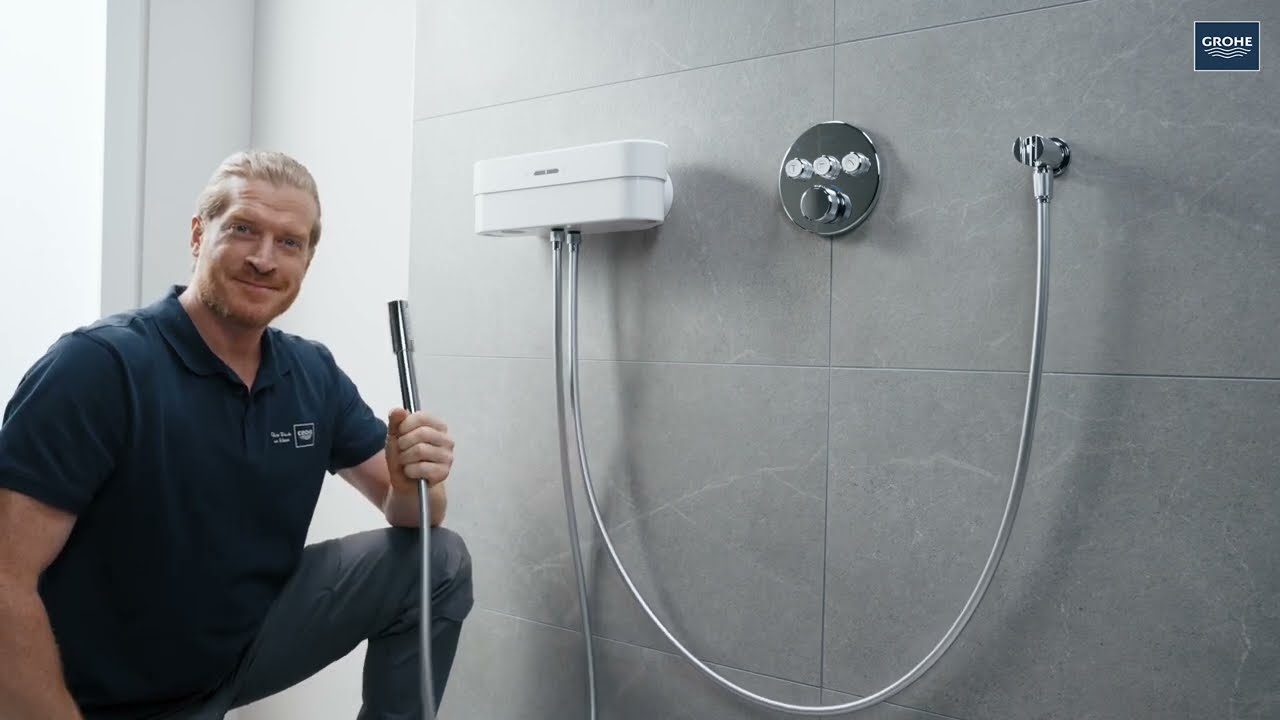 Install: GROHE Purefoam schuimdouche