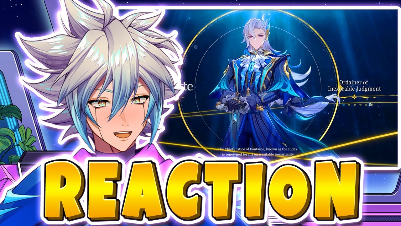 CY YU REACTS To Neuvillette Fort of All Waters | Genshin Impact | Reactions