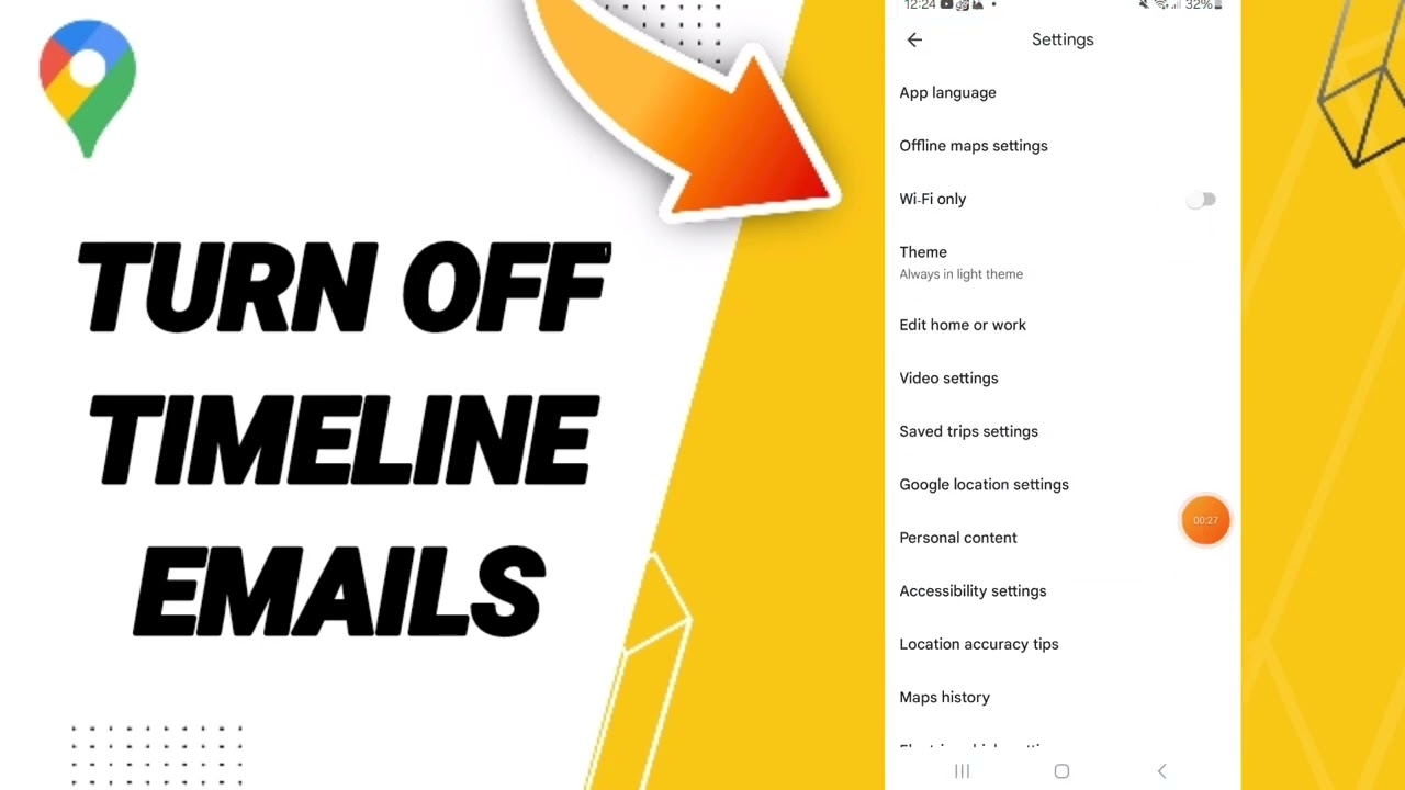 How To Turn Off Timeline Emails On Google Maps App 2024