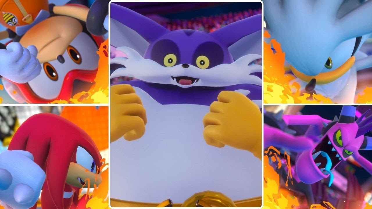 All Big the Cat Rival Interactions - Sonic Racing: CrossWorlds
