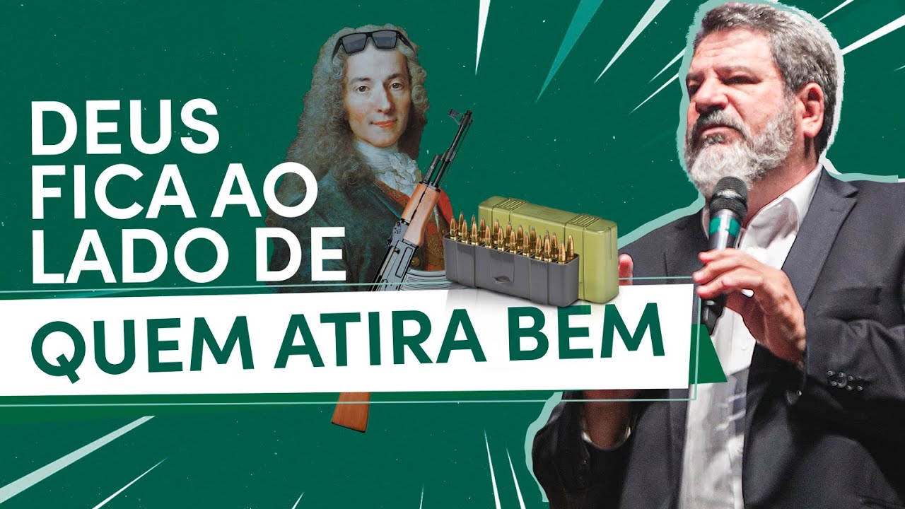 Deus fica ao lado de quem atira bem - Mario Sergio Cortella