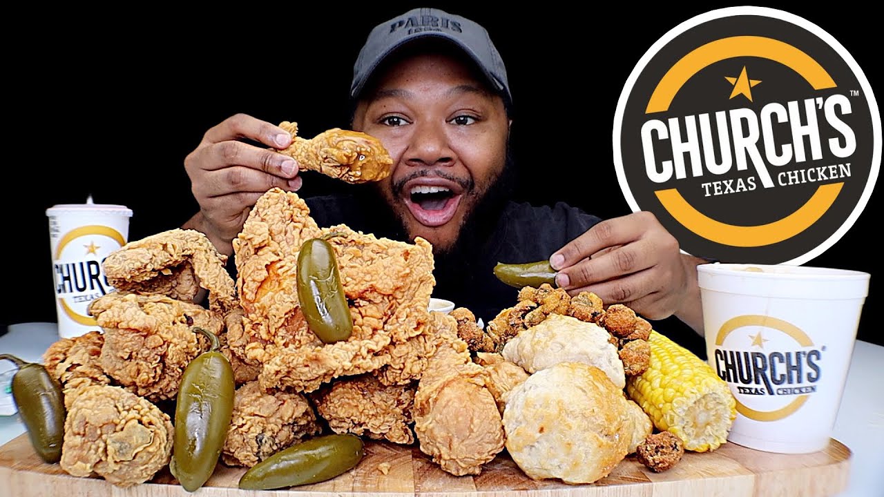 Church's Fried Chicken Mukbang