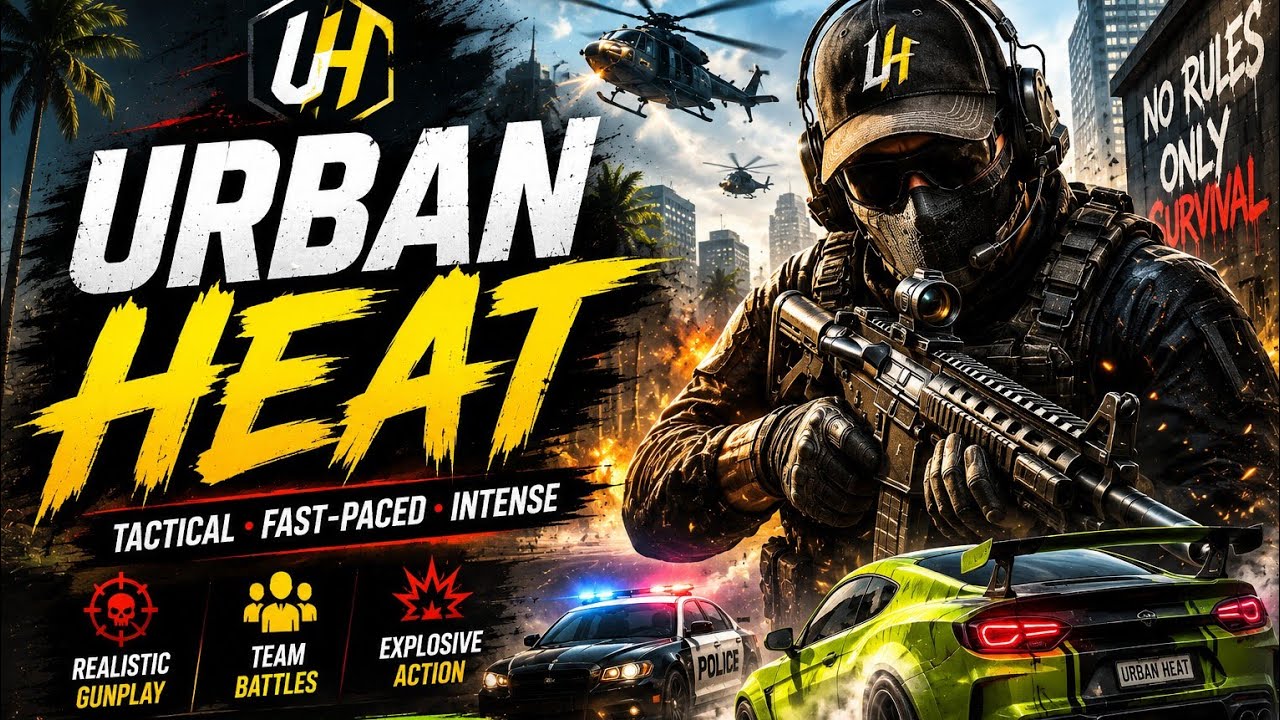Urban Heat 🔥  NEW Game Gameplay | 1st Match | OP Fight!