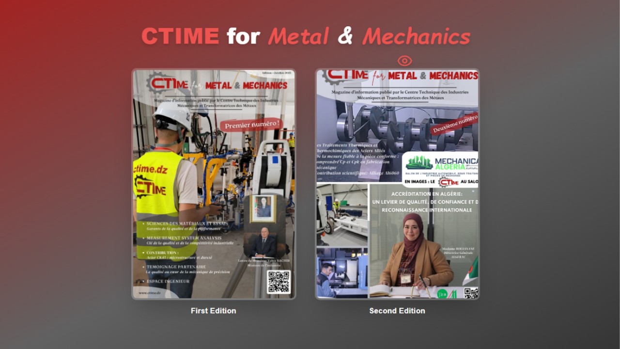 CTIME for Metal & Mechanics – Second Edition | Innovation, Accreditation & Industrial Excellence