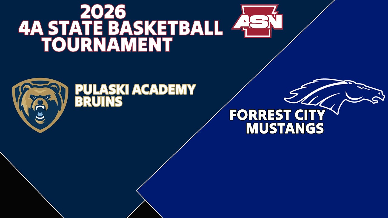 Forrest City vs. Pulaski Academy 4a State Tournament Day 4