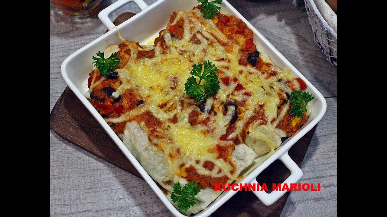 BURRITO ZAPIEKANE W TORTILLI - JAK ZROBIĆ BURRITO