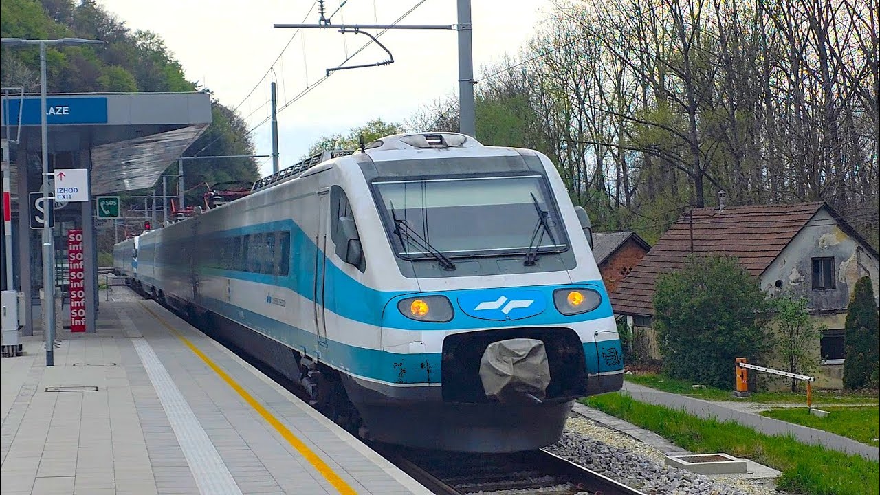 Vlakovi u Sloveniji, Proljeće 2025. Trains in Slovenia, Spring 2025. Vlaki v Sloveniji, Pomlad 2025.