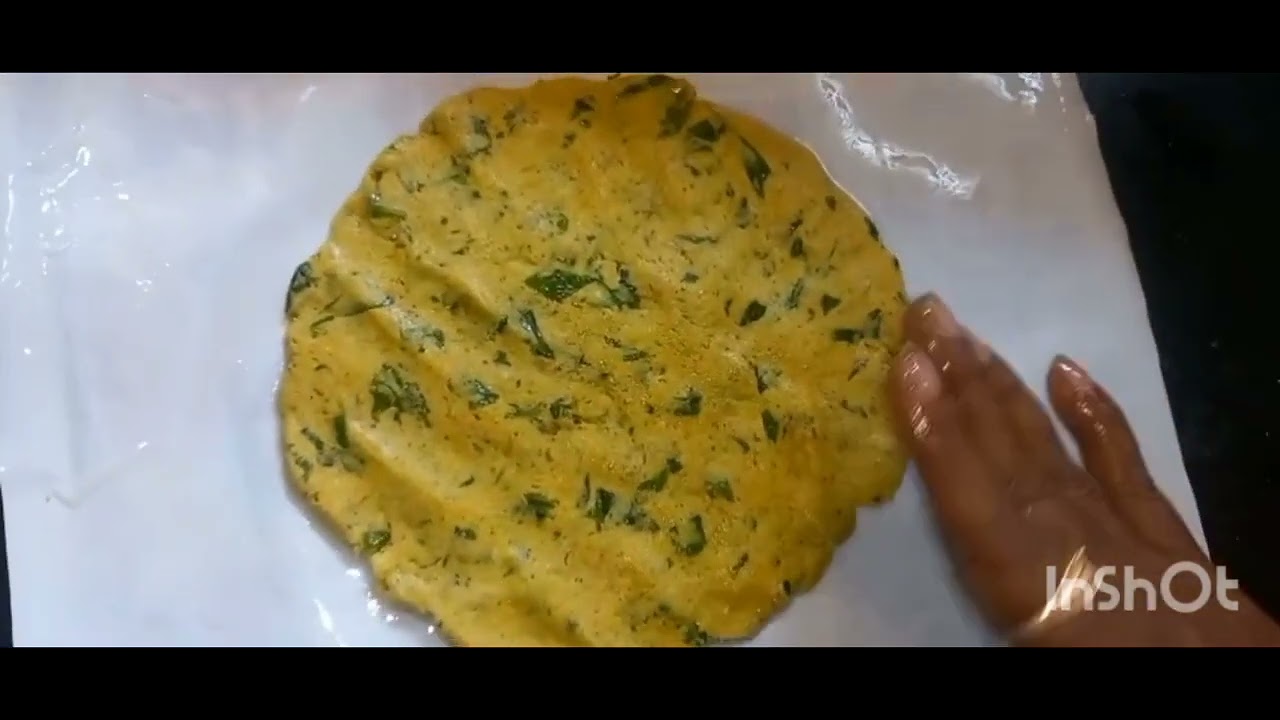 Crispy Palak Dhapati Recipe ✨🥰