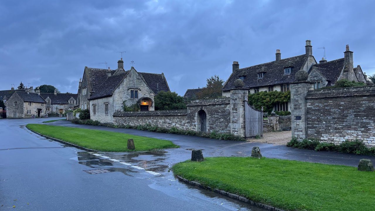 A Journey Through Time: Biddestone Village Walk, ENGLAND
