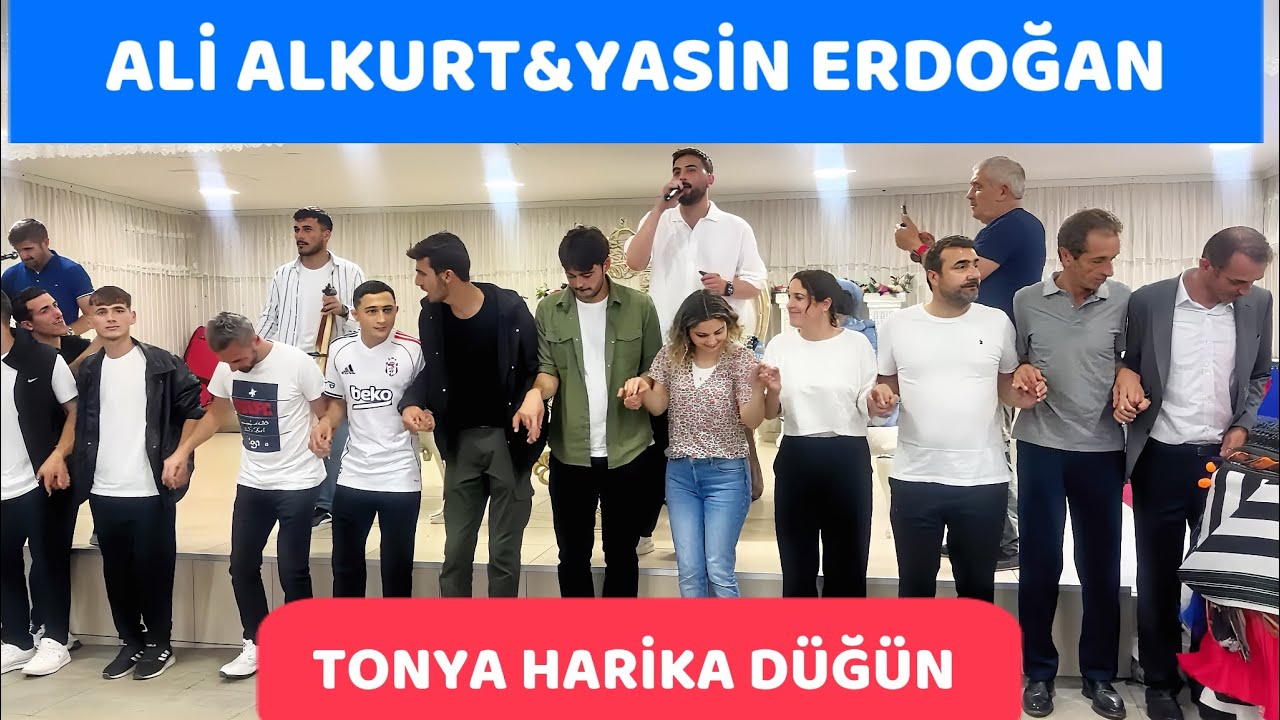 💥 ALİ ALKURT & YASİN ERDOĞAN TONYA DÜĞÜNÜ 🔥 SÜPER HORON GÖSTERİSİ 🎶 FULL 4K