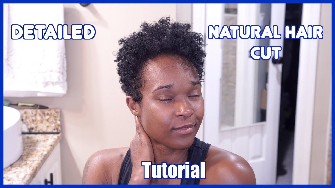I Cut My Own Hair! Updated Tapered Cut | SUPER DETAILED | Natural Hair Tutorial Step by Step 2021