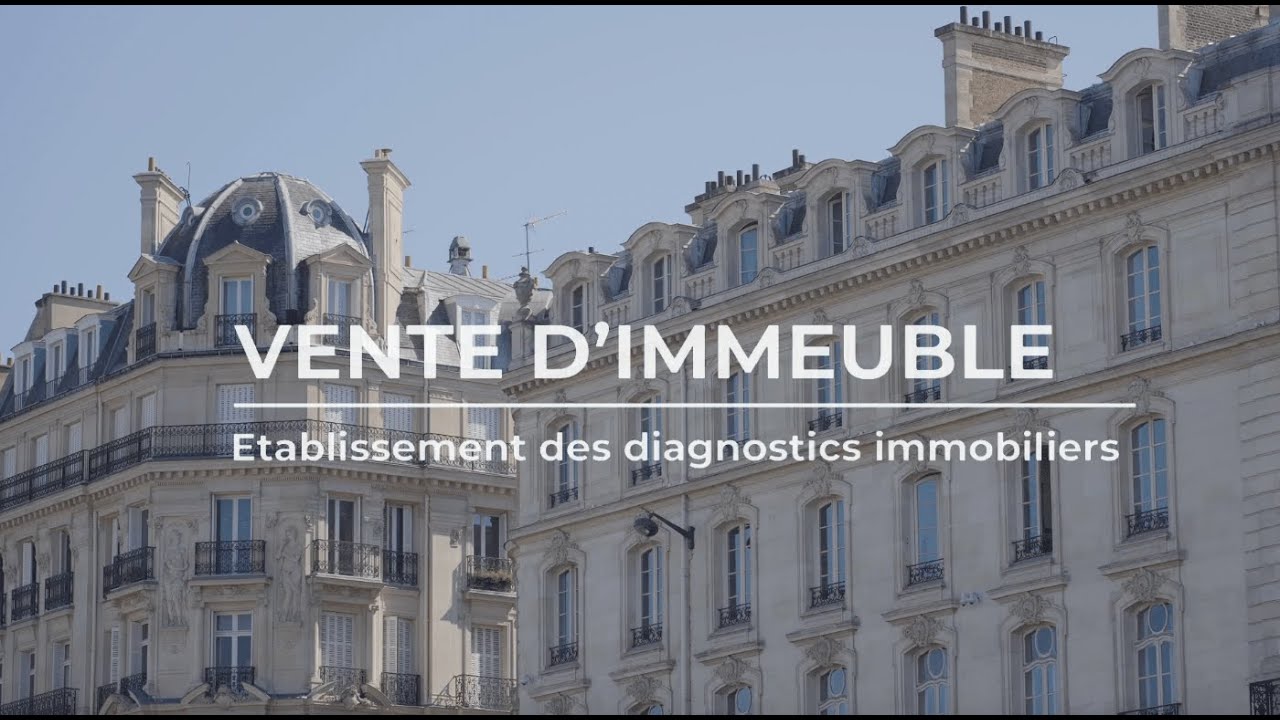 Vente d'immeuble : Etablissement des diagnostics immobiliers