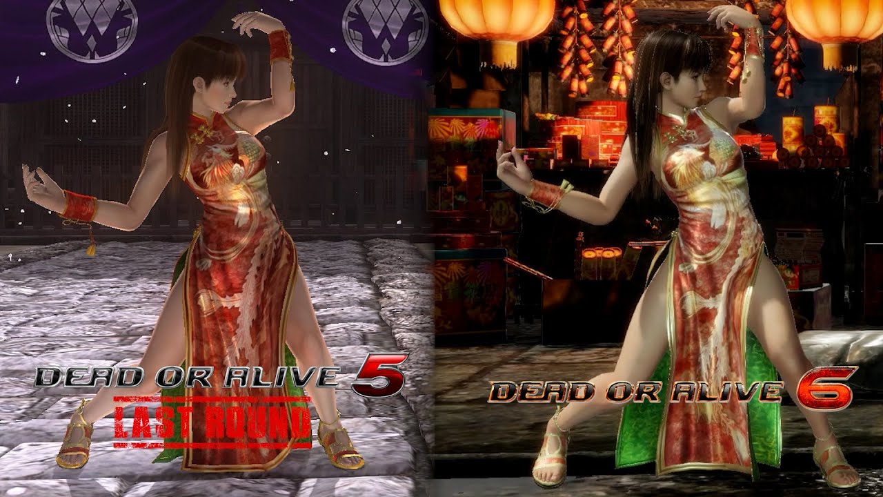 Doa 5 & 6 Death Combo Comparison : 