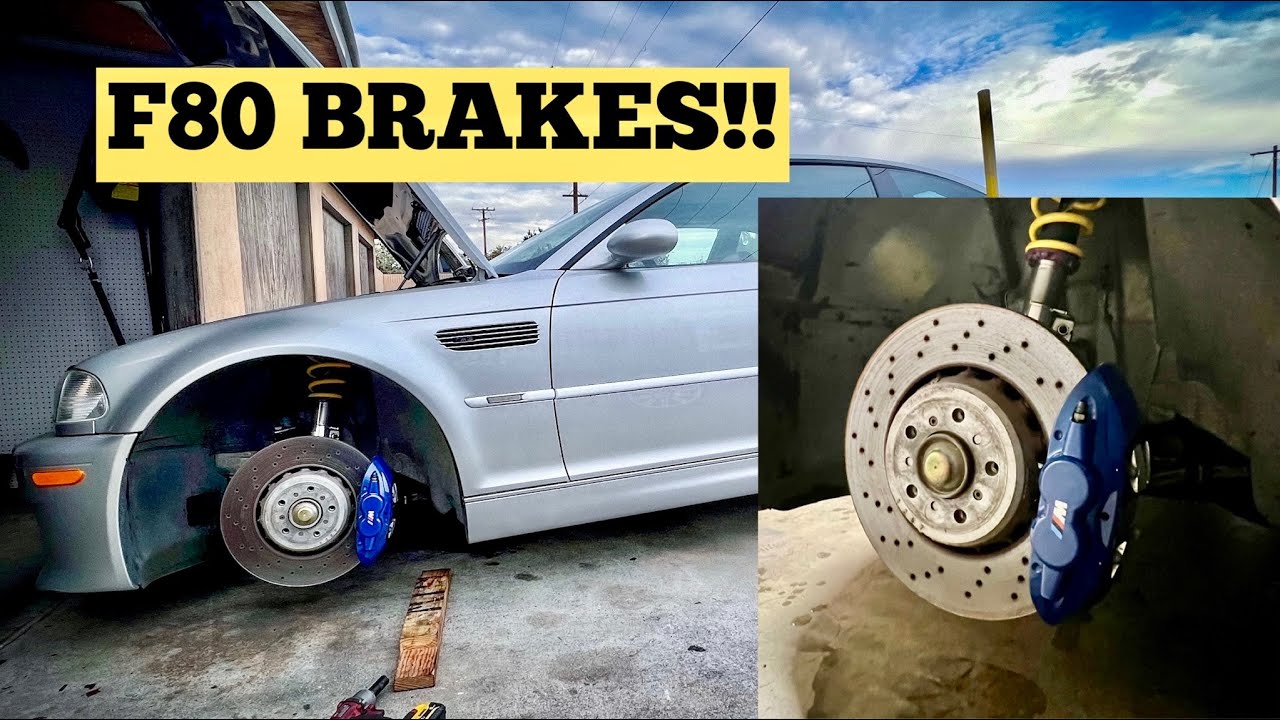 BMW E46 M3 получает модернизированные тормоза F80!