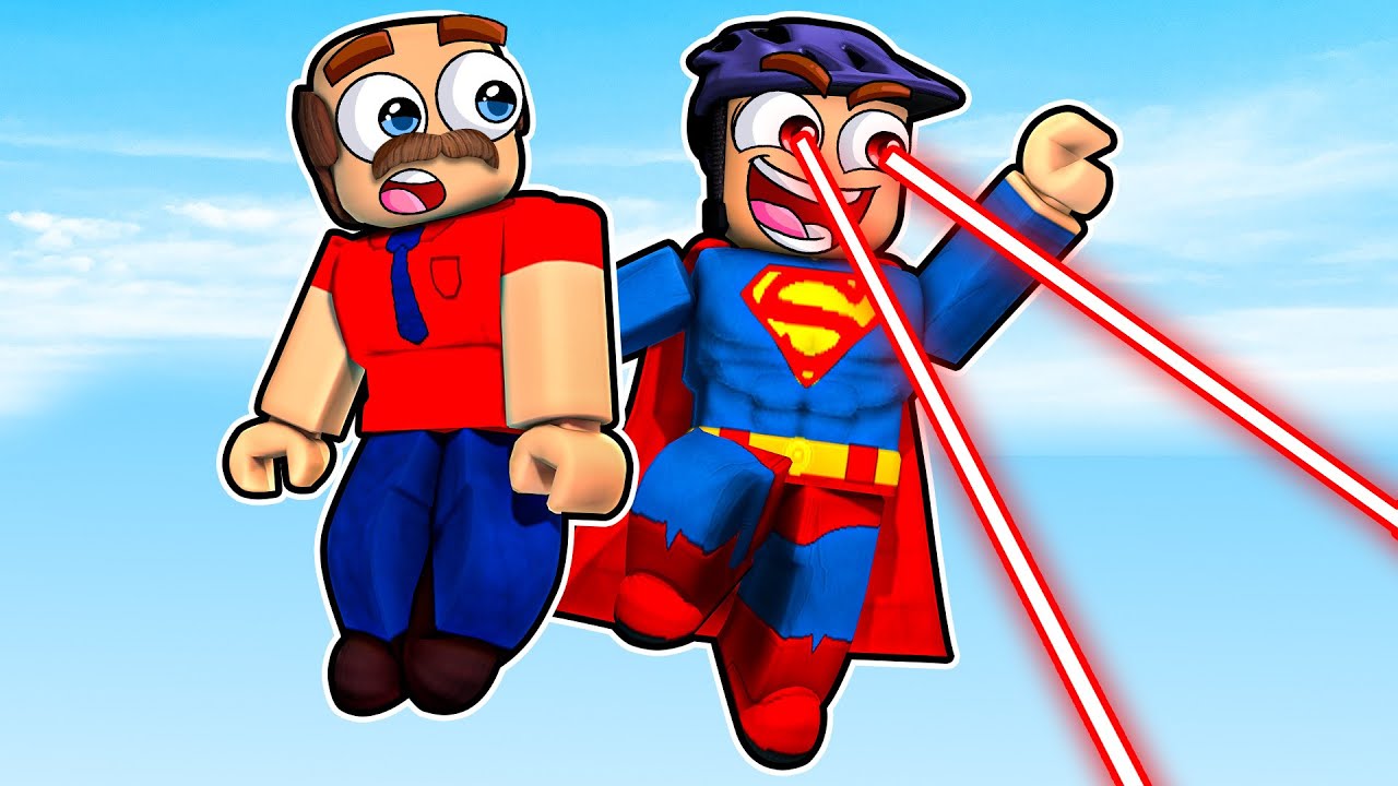 Jeffy Becomes SUPERMAN In Roblox!