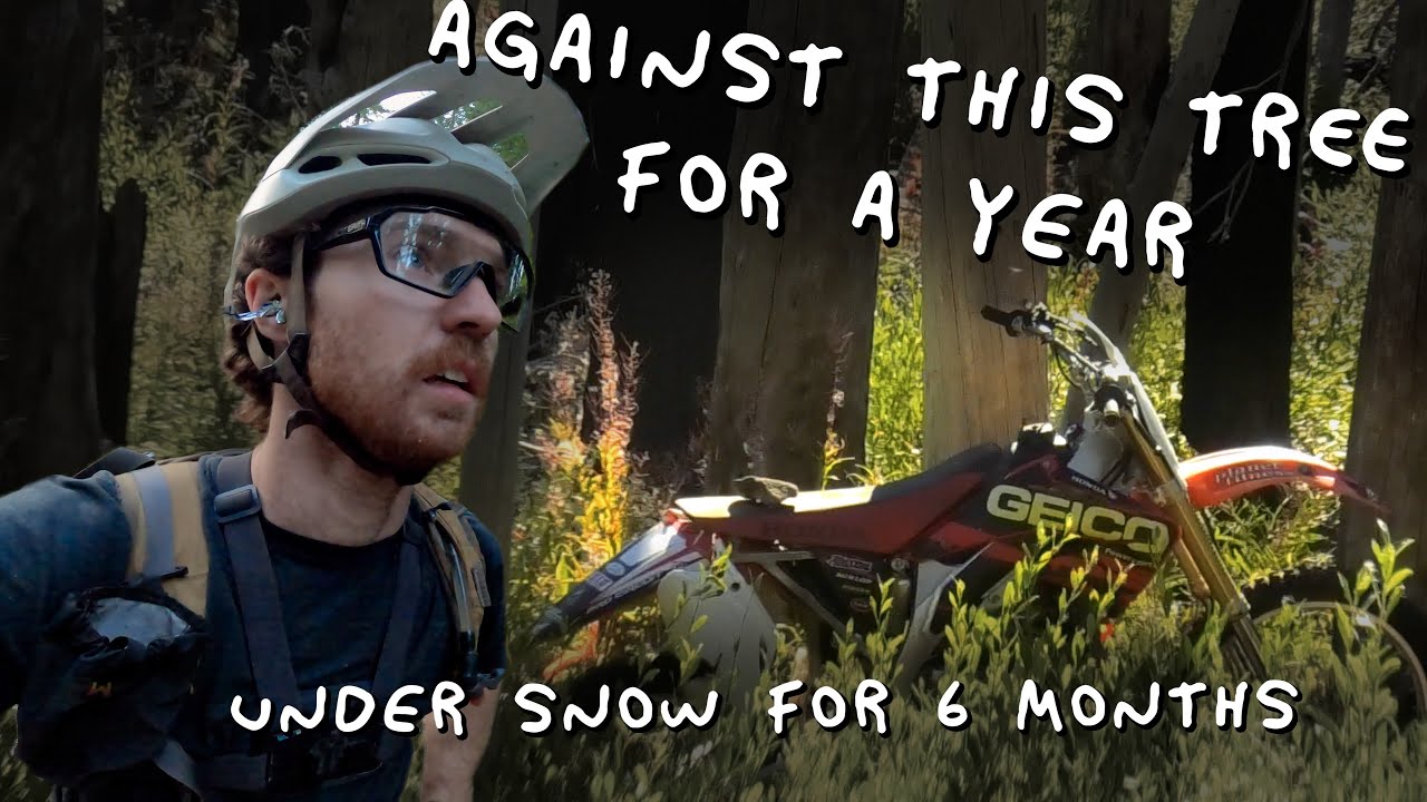 I found a dirt bike in the mountains and spent a month recovering it