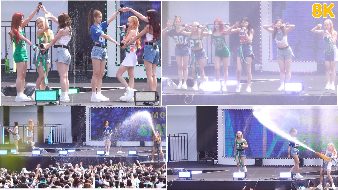 스테이씨 STAYC 2023 WATERBOMB SEOUL Full Ver. (Teddy Bear + RUN2U + STEREOTYPE + ASAP + Poppy)