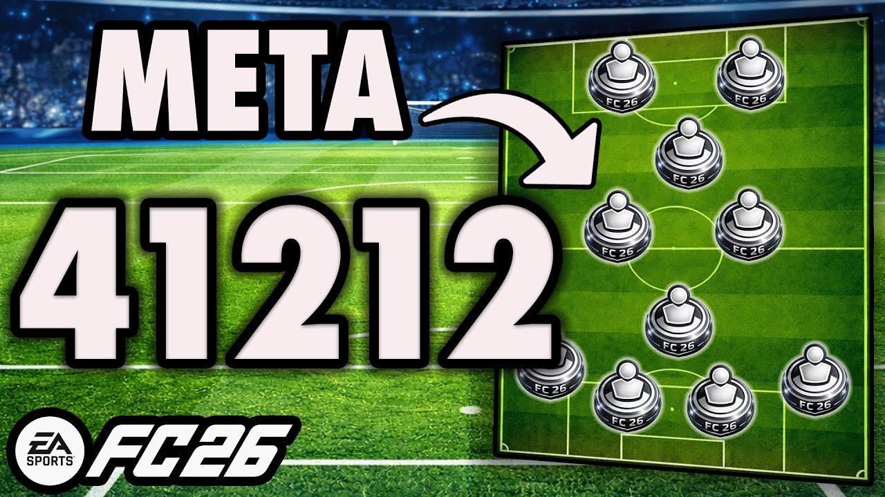 Пользовательская тактика META 41212 в FC 26 // META всегда ЛУЧШЕ?