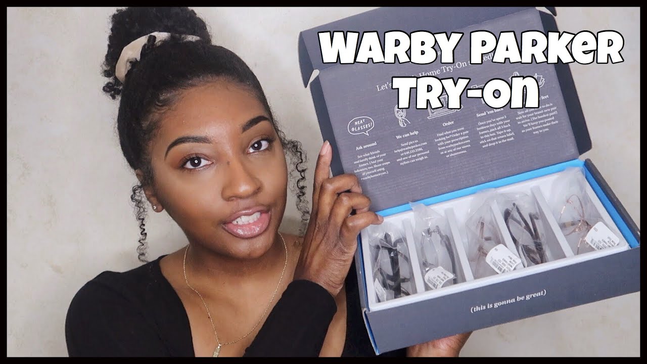 WARBY PARKER GLASSES TRY-ON HAUL