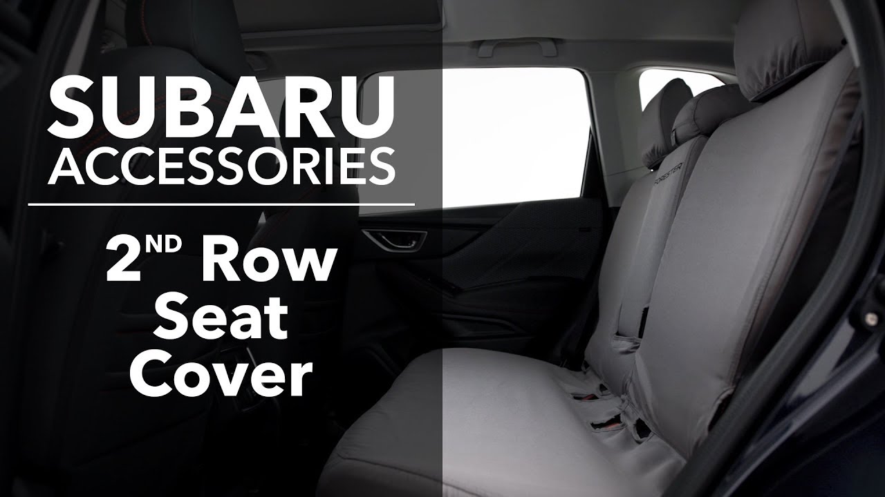 Subaru Genuine Accessories - Second Row Seat Cover