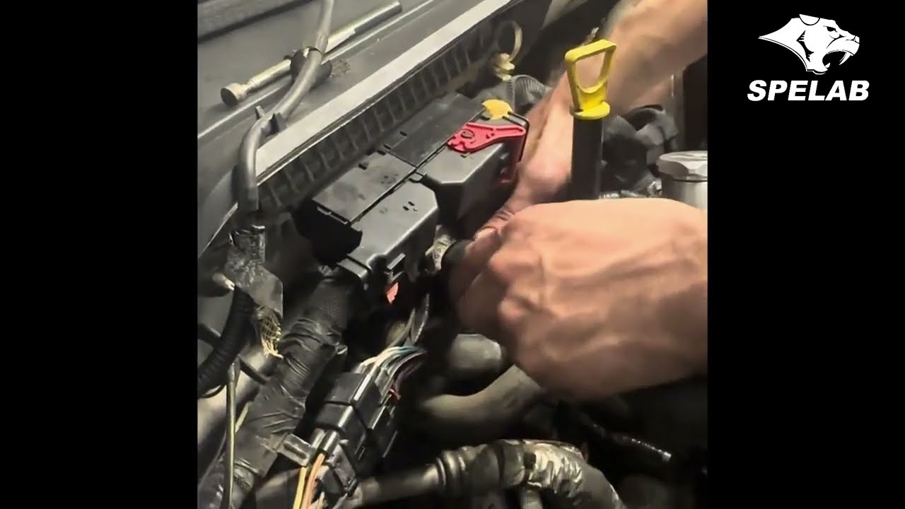 SPELAB 6.4 POWERSTROKE CCV REROUTE INSTALL