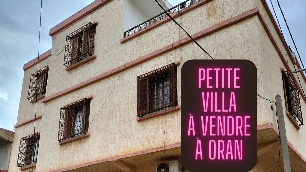 vente petite villa 120m&sup2; act&eacute;e R+2 &agrave; kara 1 s&eacute;nia oran alg&eacute;rie