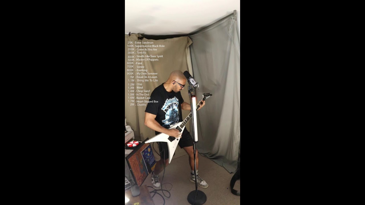 Metal Vocal and Guitar Jam: Metallica, Slipknot, Linkin Park, BMTH, Deftones, SOAD, Rammstein etc.